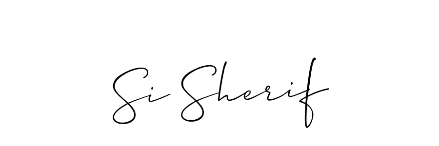 See photos of Si Sherif official signature by Spectra . Check more albums & portfolios. Read reviews & check more about Allison_Script font. Si Sherif signature style 2 images and pictures png