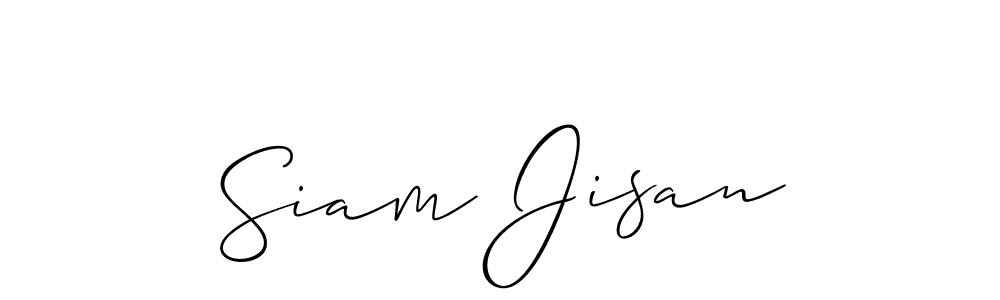 This is the best signature style for the Siam Jisan name. Also you like these signature font (Allison_Script). Mix name signature. Siam Jisan signature style 2 images and pictures png