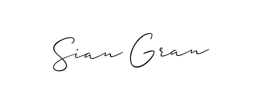 Make a short Sian Gran signature style. Manage your documents anywhere anytime using Allison_Script. Create and add eSignatures, submit forms, share and send files easily. Sian Gran signature style 2 images and pictures png