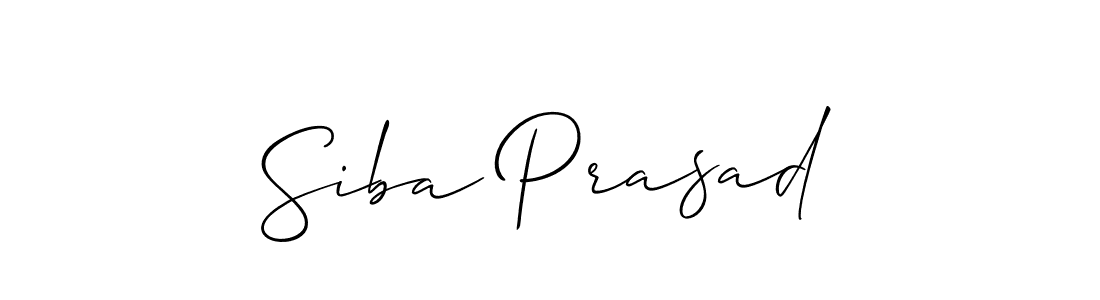 Also You can easily find your signature by using the search form. We will create Siba Prasad name handwritten signature images for you free of cost using Allison_Script sign style. Siba Prasad signature style 2 images and pictures png