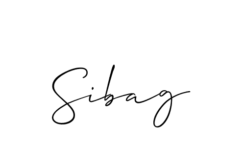 if you are searching for the best signature style for your name Sibag. so please give up your signature search. here we have designed multiple signature styles  using Allison_Script. Sibag signature style 2 images and pictures png