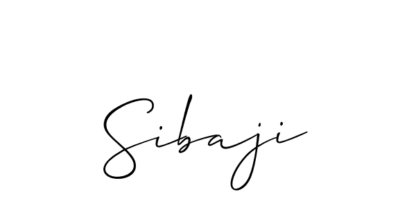 How to make Sibaji name signature. Use Allison_Script style for creating short signs online. This is the latest handwritten sign. Sibaji signature style 2 images and pictures png