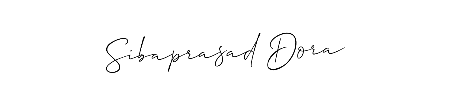 Make a beautiful signature design for name Sibaprasad Dora. With this signature (Allison_Script) style, you can create a handwritten signature for free. Sibaprasad Dora signature style 2 images and pictures png