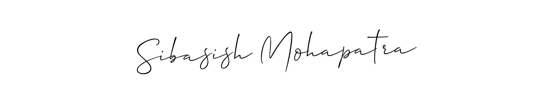 Sibasish Mohapatra stylish signature style. Best Handwritten Sign (Allison_Script) for my name. Handwritten Signature Collection Ideas for my name Sibasish Mohapatra. Sibasish Mohapatra signature style 2 images and pictures png