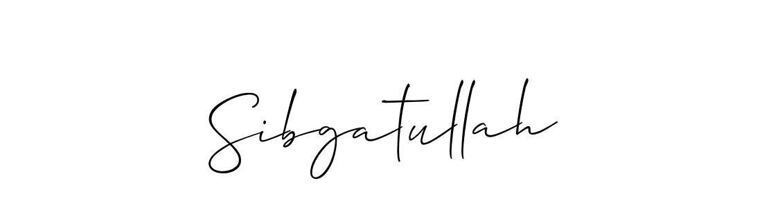 Allison_Script is a professional signature style that is perfect for those who want to add a touch of class to their signature. It is also a great choice for those who want to make their signature more unique. Get Sibgatullah name to fancy signature for free. Sibgatullah signature style 2 images and pictures png