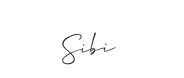 How to make Sibi♡ signature? Allison_Script is a professional autograph style. Create handwritten signature for Sibi♡ name. Sibi♡ signature style 2 images and pictures png