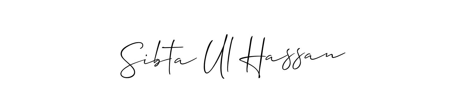 Once you've used our free online signature maker to create your best signature Allison_Script style, it's time to enjoy all of the benefits that Sibta Ul Hassan name signing documents. Sibta Ul Hassan signature style 2 images and pictures png