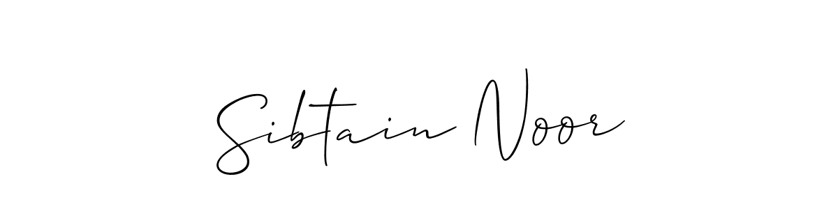 Make a short Sibtain Noor signature style. Manage your documents anywhere anytime using Allison_Script. Create and add eSignatures, submit forms, share and send files easily. Sibtain Noor signature style 2 images and pictures png