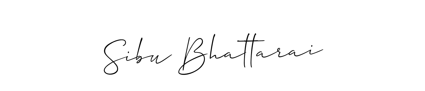 Similarly Allison_Script is the best handwritten signature design. Signature creator online .You can use it as an online autograph creator for name Sibu Bhattarai. Sibu Bhattarai signature style 2 images and pictures png