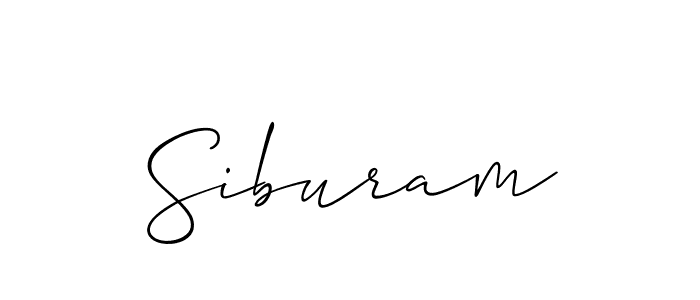 Make a beautiful signature design for name Siburam. Use this online signature maker to create a handwritten signature for free. Siburam signature style 2 images and pictures png