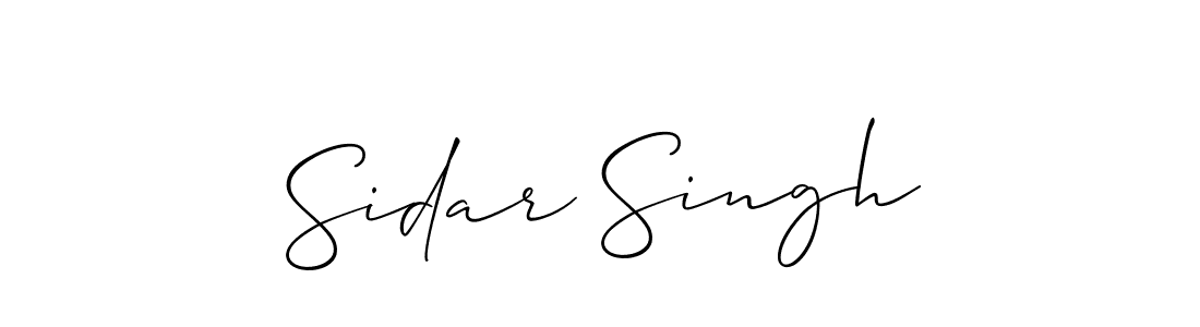 if you are searching for the best signature style for your name Sidar Singh. so please give up your signature search. here we have designed multiple signature styles  using Allison_Script. Sidar Singh signature style 2 images and pictures png