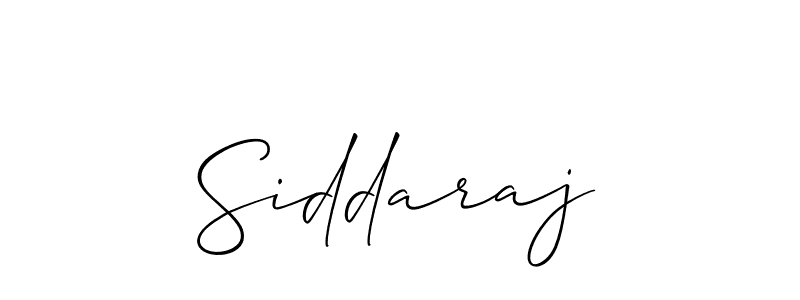 How to make Siddaraj name signature. Use Allison_Script style for creating short signs online. This is the latest handwritten sign. Siddaraj signature style 2 images and pictures png