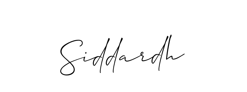 Also You can easily find your signature by using the search form. We will create Siddardh name handwritten signature images for you free of cost using Allison_Script sign style. Siddardh signature style 2 images and pictures png