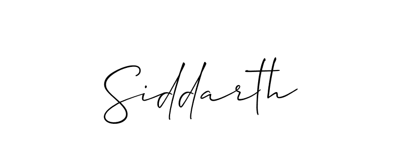 How to make Siddarth signature? Allison_Script is a professional autograph style. Create handwritten signature for Siddarth name. Siddarth signature style 2 images and pictures png