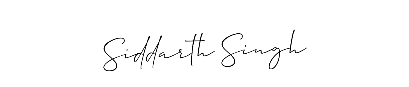 Best and Professional Signature Style for Siddarth Singh. Allison_Script Best Signature Style Collection. Siddarth Singh signature style 2 images and pictures png