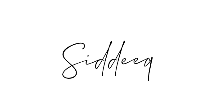 Best and Professional Signature Style for Siddeeq. Allison_Script Best Signature Style Collection. Siddeeq signature style 2 images and pictures png