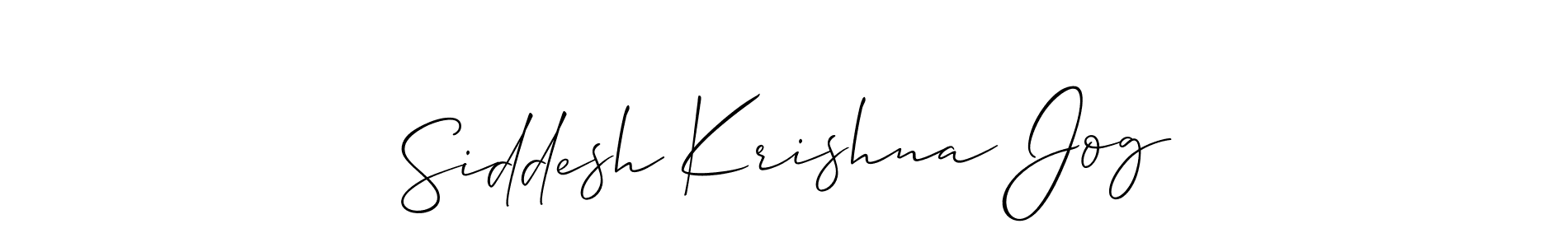 Check out images of Autograph of Siddesh Krishna Jog name. Actor Siddesh Krishna Jog Signature Style. Allison_Script is a professional sign style online. Siddesh Krishna Jog signature style 2 images and pictures png