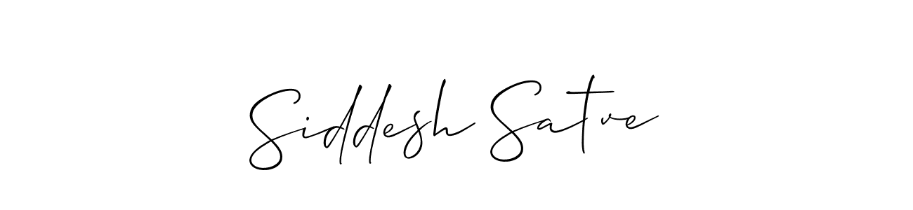 Once you've used our free online signature maker to create your best signature Allison_Script style, it's time to enjoy all of the benefits that Siddesh Satve name signing documents. Siddesh Satve signature style 2 images and pictures png