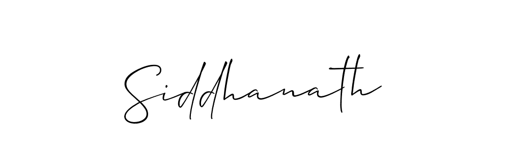 How to make Siddhanath name signature. Use Allison_Script style for creating short signs online. This is the latest handwritten sign. Siddhanath signature style 2 images and pictures png