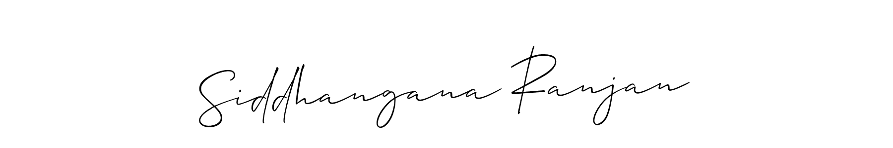 Make a beautiful signature design for name Siddhangana Ranjan. Use this online signature maker to create a handwritten signature for free. Siddhangana Ranjan signature style 2 images and pictures png