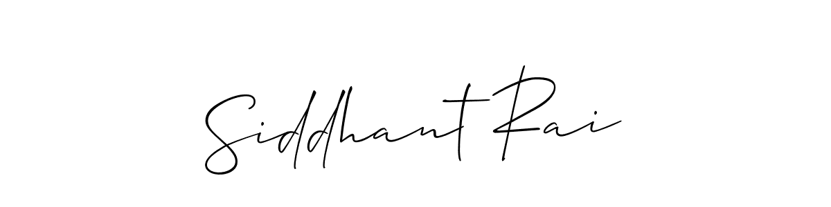 This is the best signature style for the Siddhant Rai name. Also you like these signature font (Allison_Script). Mix name signature. Siddhant Rai signature style 2 images and pictures png