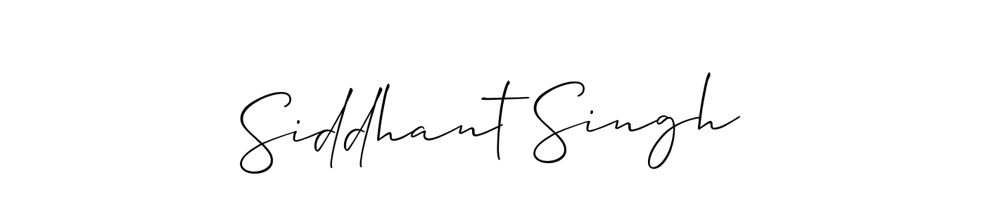 It looks lik you need a new signature style for name Siddhant Singh. Design unique handwritten (Allison_Script) signature with our free signature maker in just a few clicks. Siddhant Singh signature style 2 images and pictures png