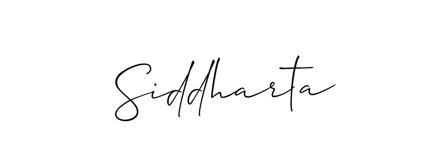 Make a beautiful signature design for name Siddharta. With this signature (Allison_Script) style, you can create a handwritten signature for free. Siddharta signature style 2 images and pictures png