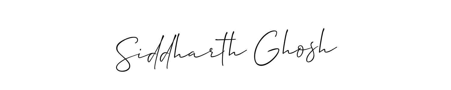 How to make Siddharth Ghosh signature? Allison_Script is a professional autograph style. Create handwritten signature for Siddharth Ghosh name. Siddharth Ghosh signature style 2 images and pictures png