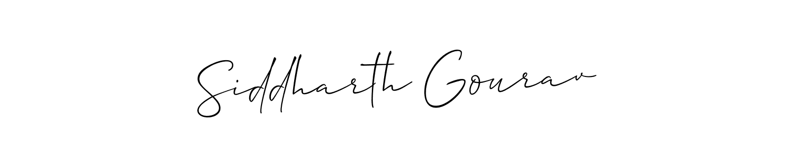 Also You can easily find your signature by using the search form. We will create Siddharth Gourav name handwritten signature images for you free of cost using Allison_Script sign style. Siddharth Gourav signature style 2 images and pictures png