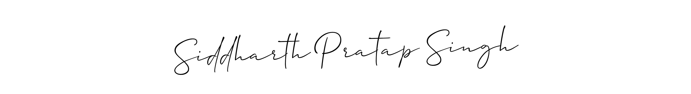Allison_Script is a professional signature style that is perfect for those who want to add a touch of class to their signature. It is also a great choice for those who want to make their signature more unique. Get Siddharth Pratap Singh name to fancy signature for free. Siddharth Pratap Singh signature style 2 images and pictures png