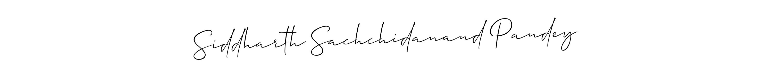 Siddharth Sachchidanand Pandey stylish signature style. Best Handwritten Sign (Allison_Script) for my name. Handwritten Signature Collection Ideas for my name Siddharth Sachchidanand Pandey. Siddharth Sachchidanand Pandey signature style 2 images and pictures png