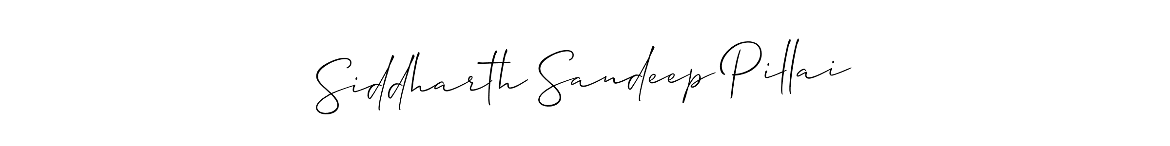 Once you've used our free online signature maker to create your best signature Allison_Script style, it's time to enjoy all of the benefits that Siddharth Sandeep Pillai name signing documents. Siddharth Sandeep Pillai signature style 2 images and pictures png