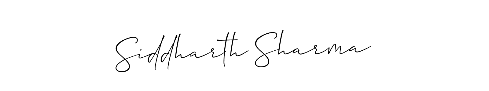 Make a beautiful signature design for name Siddharth Sharma. Use this online signature maker to create a handwritten signature for free. Siddharth Sharma signature style 2 images and pictures png
