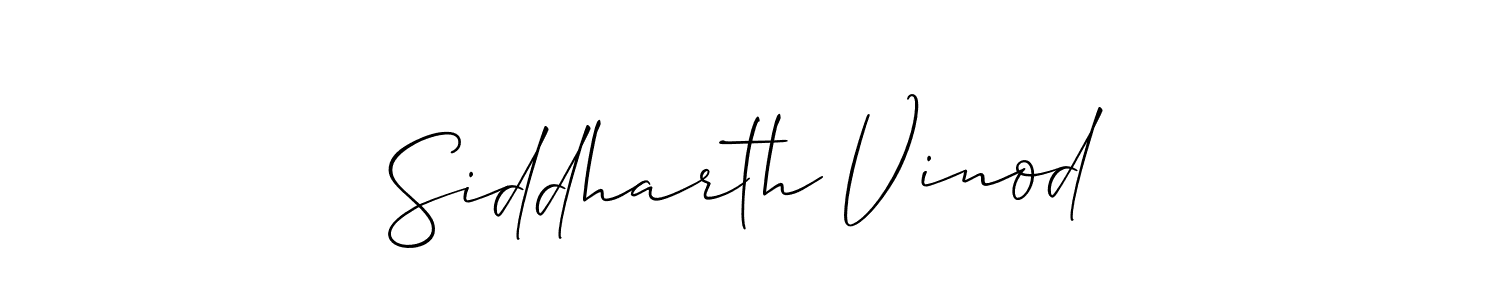 You can use this online signature creator to create a handwritten signature for the name Siddharth Vinod. This is the best online autograph maker. Siddharth Vinod signature style 2 images and pictures png