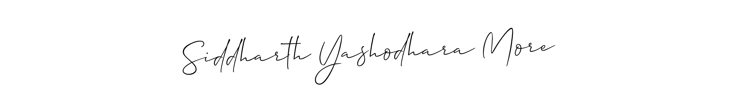 You should practise on your own different ways (Allison_Script) to write your name (Siddharth Yashodhara More) in signature. don't let someone else do it for you. Siddharth Yashodhara More signature style 2 images and pictures png