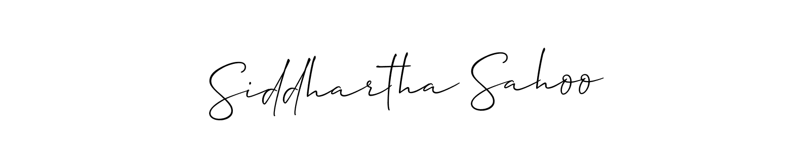 It looks lik you need a new signature style for name Siddhartha Sahoo. Design unique handwritten (Allison_Script) signature with our free signature maker in just a few clicks. Siddhartha Sahoo signature style 2 images and pictures png