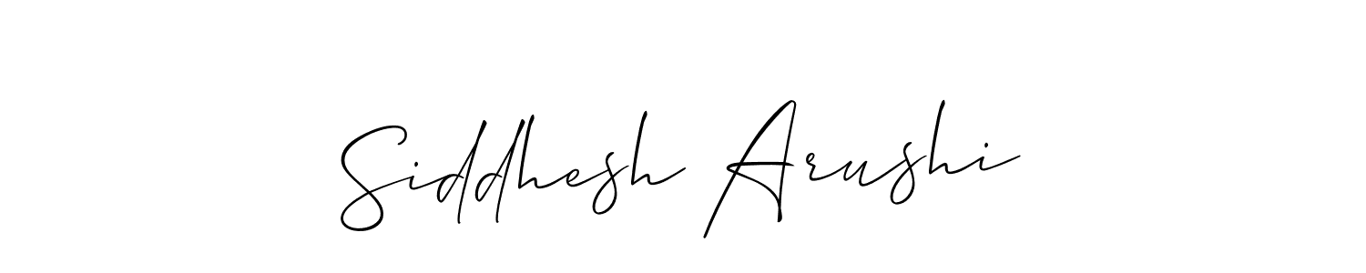 Once you've used our free online signature maker to create your best signature Allison_Script style, it's time to enjoy all of the benefits that Siddhesh Arushi name signing documents. Siddhesh Arushi signature style 2 images and pictures png