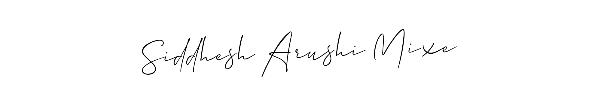 Best and Professional Signature Style for Siddhesh Arushi Mixe. Allison_Script Best Signature Style Collection. Siddhesh Arushi Mixe signature style 2 images and pictures png