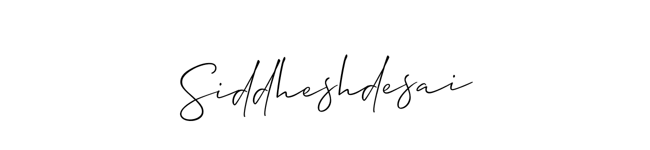 Siddheshdesai stylish signature style. Best Handwritten Sign (Allison_Script) for my name. Handwritten Signature Collection Ideas for my name Siddheshdesai. Siddheshdesai signature style 2 images and pictures png