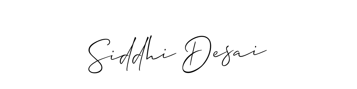 You should practise on your own different ways (Allison_Script) to write your name (Siddhi Desai) in signature. don't let someone else do it for you. Siddhi Desai signature style 2 images and pictures png