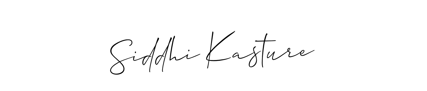 Also we have Siddhi Kasture name is the best signature style. Create professional handwritten signature collection using Allison_Script autograph style. Siddhi Kasture signature style 2 images and pictures png