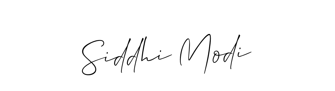 Also You can easily find your signature by using the search form. We will create Siddhi Modi name handwritten signature images for you free of cost using Allison_Script sign style. Siddhi Modi signature style 2 images and pictures png