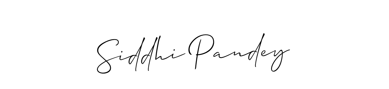 Siddhi Pandey stylish signature style. Best Handwritten Sign (Allison_Script) for my name. Handwritten Signature Collection Ideas for my name Siddhi Pandey. Siddhi Pandey signature style 2 images and pictures png