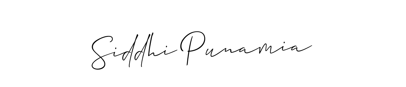 Make a short Siddhi Punamia signature style. Manage your documents anywhere anytime using Allison_Script. Create and add eSignatures, submit forms, share and send files easily. Siddhi Punamia signature style 2 images and pictures png