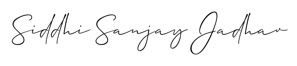 How to make Siddhi Sanjay Jadhav name signature. Use Allison_Script style for creating short signs online. This is the latest handwritten sign. Siddhi Sanjay Jadhav signature style 2 images and pictures png