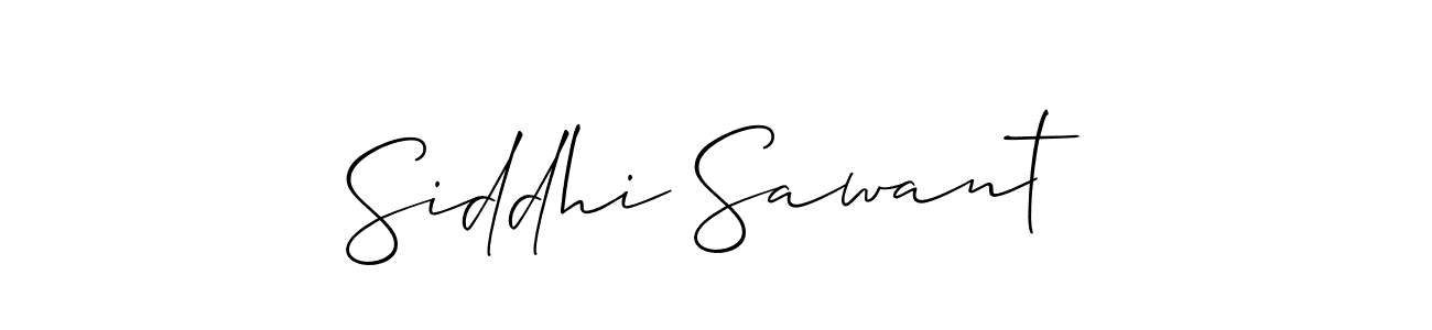 Allison_Script is a professional signature style that is perfect for those who want to add a touch of class to their signature. It is also a great choice for those who want to make their signature more unique. Get Siddhi Sawant name to fancy signature for free. Siddhi Sawant signature style 2 images and pictures png