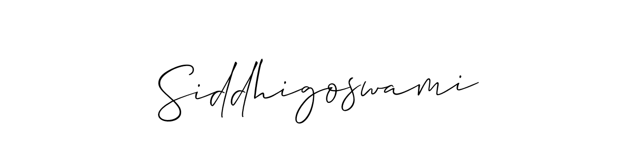 How to make Siddhigoswami name signature. Use Allison_Script style for creating short signs online. This is the latest handwritten sign. Siddhigoswami signature style 2 images and pictures png