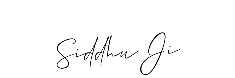 The best way (Allison_Script) to make a short signature is to pick only two or three words in your name. The name Siddhu Ji include a total of six letters. For converting this name. Siddhu Ji signature style 2 images and pictures png
