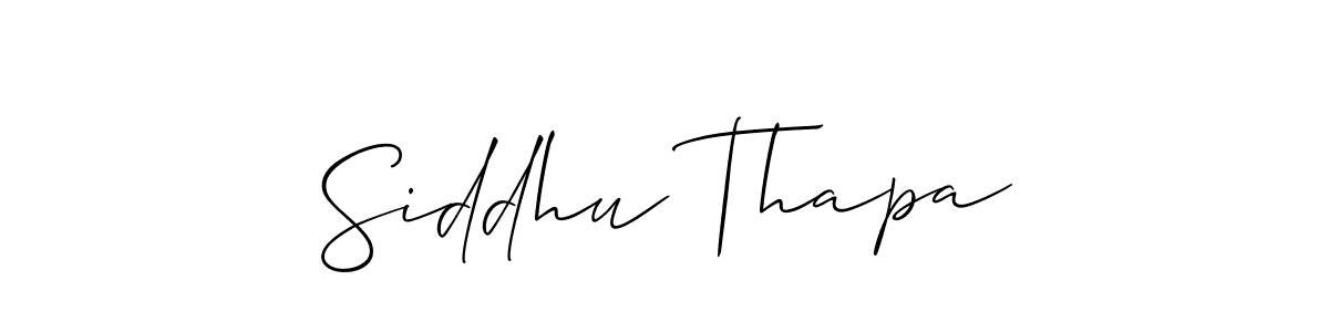 Here are the top 10 professional signature styles for the name Siddhu Thapa. These are the best autograph styles you can use for your name. Siddhu Thapa signature style 2 images and pictures png