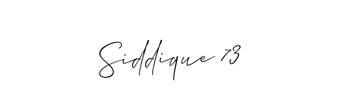 Make a beautiful signature design for name Siddique 73. Use this online signature maker to create a handwritten signature for free. Siddique 73 signature style 2 images and pictures png